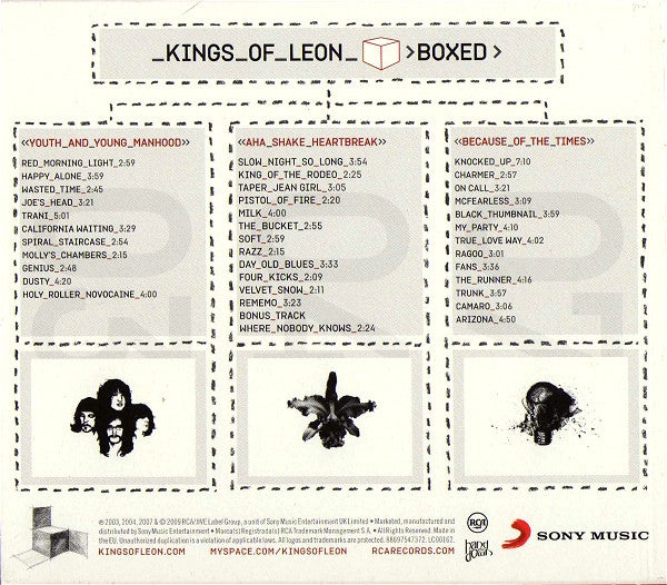 Kings Of Leon - Boxed (2009 3 CD Box Set) NM