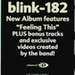 Blink-182 - Blink-182 (2003 UK Special Edition CD) Mint