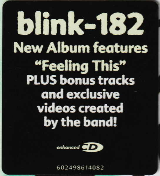 Blink-182 - Blink-182 (2003 UK Special Edition CD) Mint