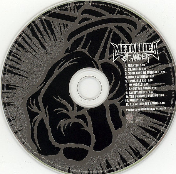 Metallica - St.Anger (2003 CD + Multichannel DVD) Mint
