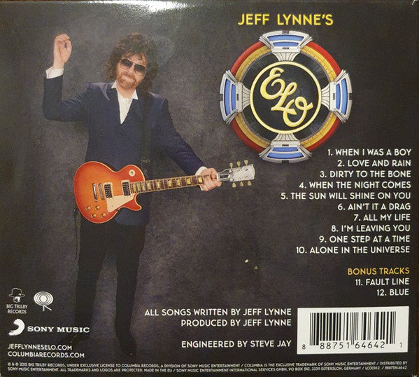 Jeff Lynne's ELO - Alone in the Universe (2015 Deluxe Lenticular CD) NM