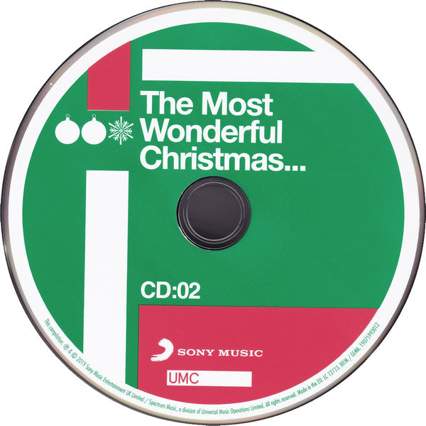 Various - The Most Wonderful Christmas (3 CD Set) New & Sealed