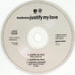Madonna - Justify My Love (1990 CD Single) NM