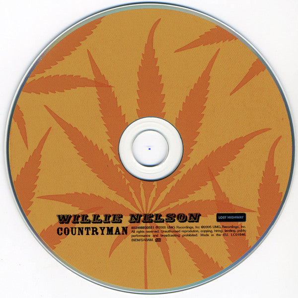 Willie Nelson - Countryman (2005 CD) VG+