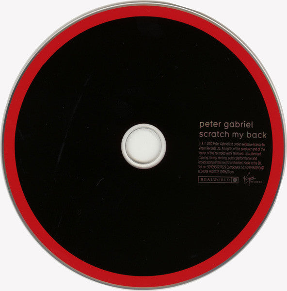 Peter Gabriel - Scratch My Back (2010 Special Edition DCD) VG+