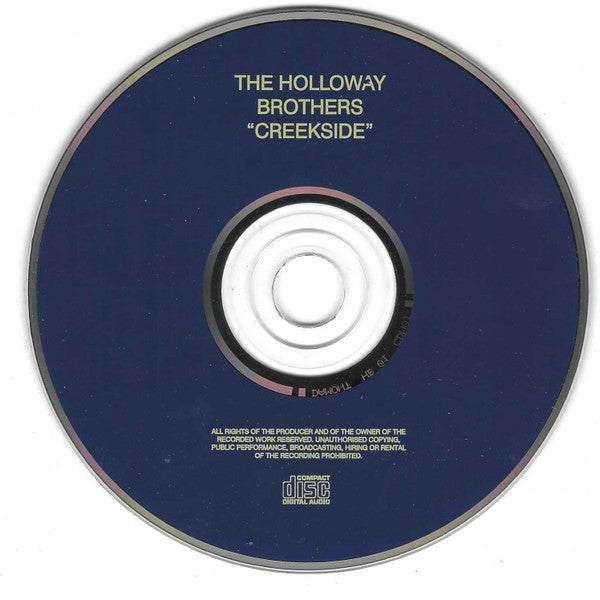 The Holloway Brothers - Creekside (Self Released CD) NM