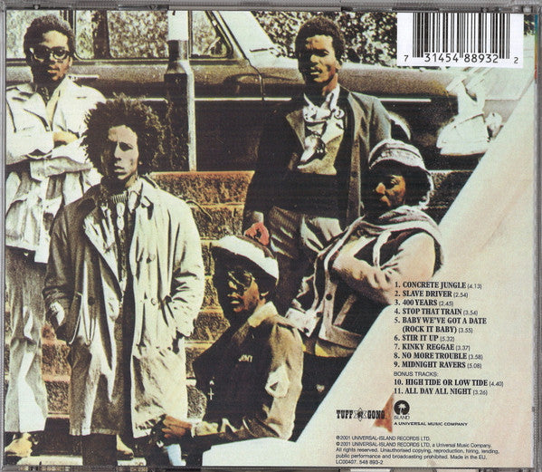 Bob Marley & the Wailers - Catch a Fire (Definitive Remasters CD) VG+