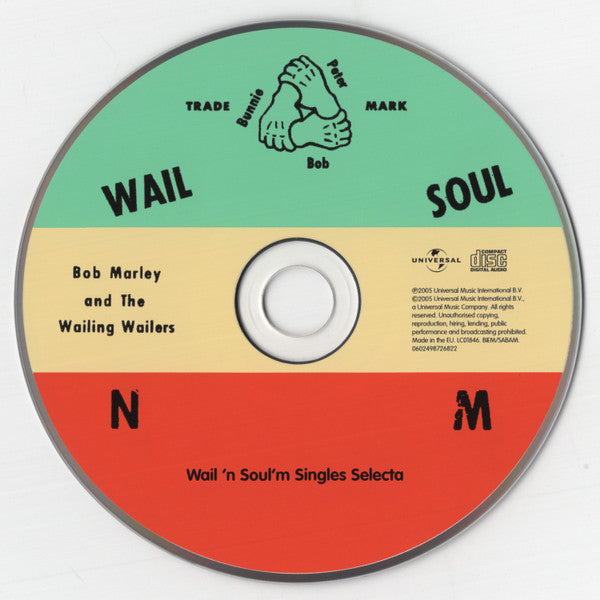 Bob Marley & the Wailers - Wail 'n Soul'm Singles Selecta (2005 CD) NM