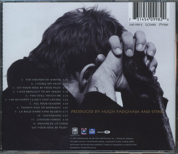 Sting - Mercury Falling (1998 Remastered CD) Mint