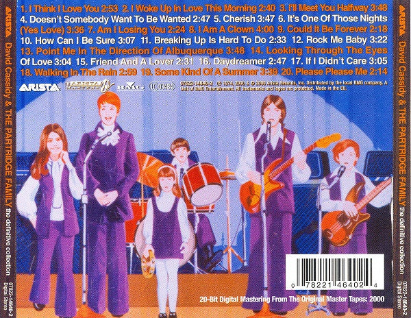 David Cassidy & Partridge Family - The Definitive Collection (2001 CD) NM