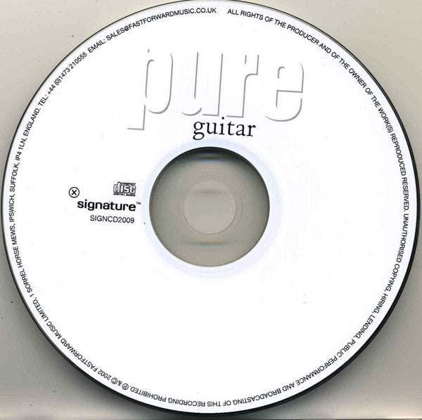 Various - Pure Guitar (2002 CD) NM