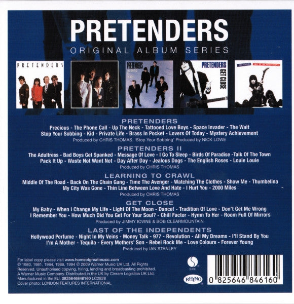 Pretenders - Original Album Series (5 CD Box Set) VG+