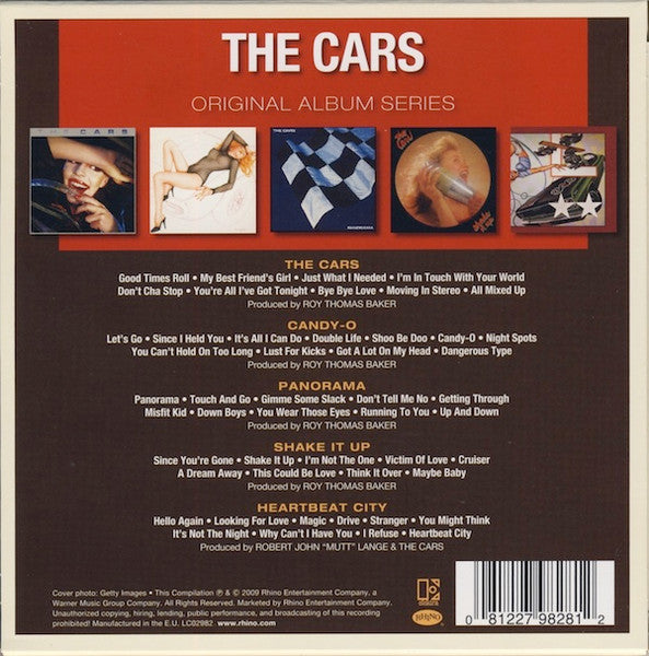 Cars - Original Album Series (2010 Box Set 5 CD) VG+