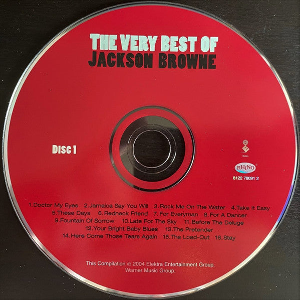 Jackson Browne - The Very Best of (2004 DCD) VG+