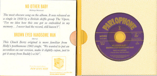 Paul McCartney - No Other Baby (1999 Minimax CD Single) VG+
