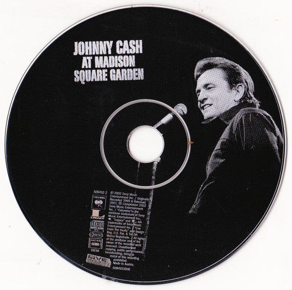 Johnny Cash - at Madison Square Garden (2002 CD) Mint