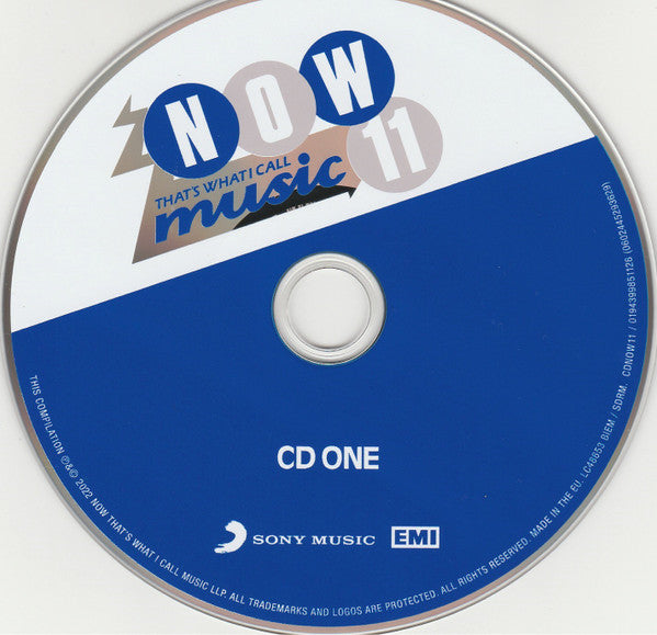 Various - Now Thats What I Call Music 11  (2022 DCD) Sealed