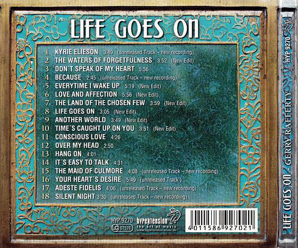 Gerry Rafferty - Life Goes On (Rare 2009 German Only CD) Mint