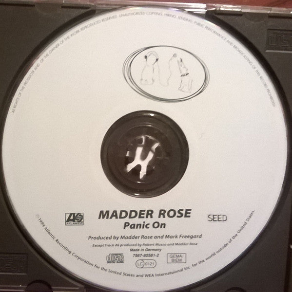 Madder Rose - panic On (1994 CD) NM