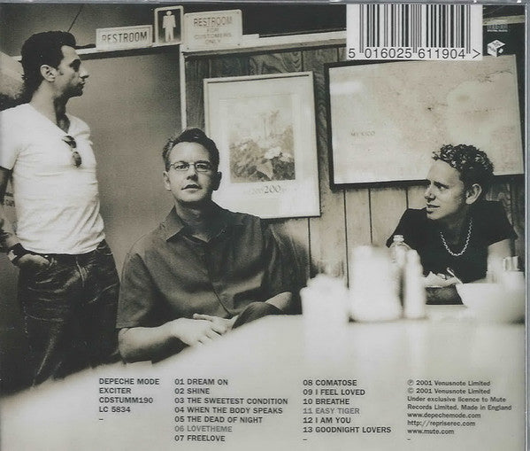 Depeche Mode - Exciter (2001 CD) VG+