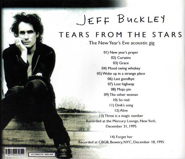 Jeff Buckley - Tears From The Stars (Rare 2000 CD) NM