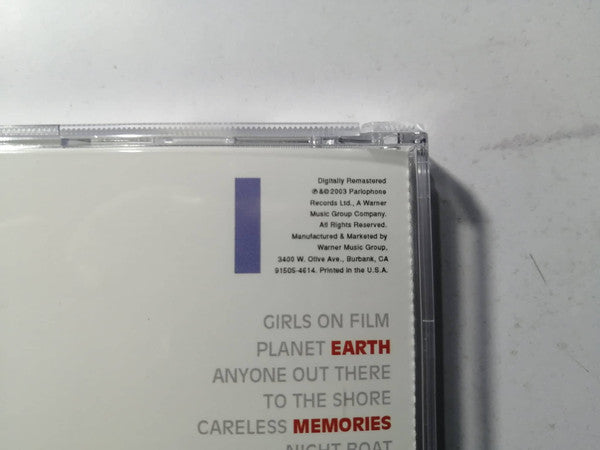 Duran Duran  - Self Titled (Rare UK/US Issue CD 'PRL2") Mint