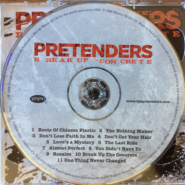 Pretenders - The Best of / Break up the Concrete (2009 DCD) NM