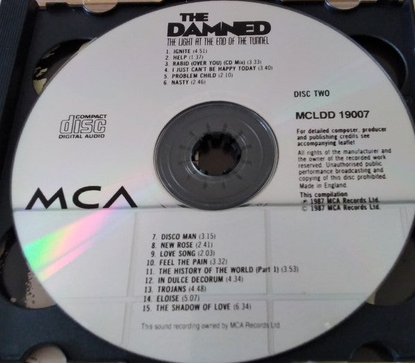 Damned - The Light at the End of the Tunnel (Rare UK DCD 1988) NM