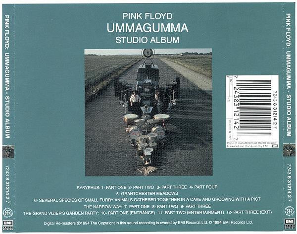 Pink Floyd - Ummagumma (Live/Studio DCD 1994 Box Set & Poster) Mint