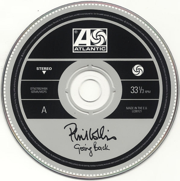Phil Collins - Going Back (2010 CD) Mint