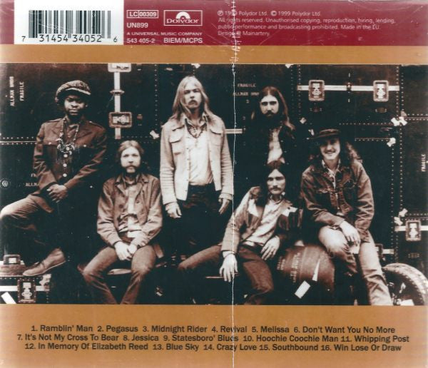 Allman Brothers Band - Classic (1999 CD) NM