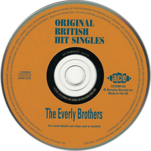 Everly Brothers - Original British Hit Singles (1994 Ace CD) NM