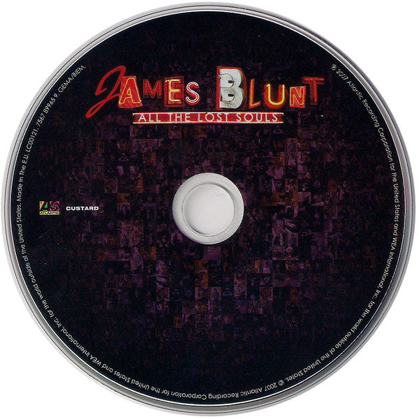 James Blunt - All the Lost Souls (UK Limited Edition CD & DVD) Mint
