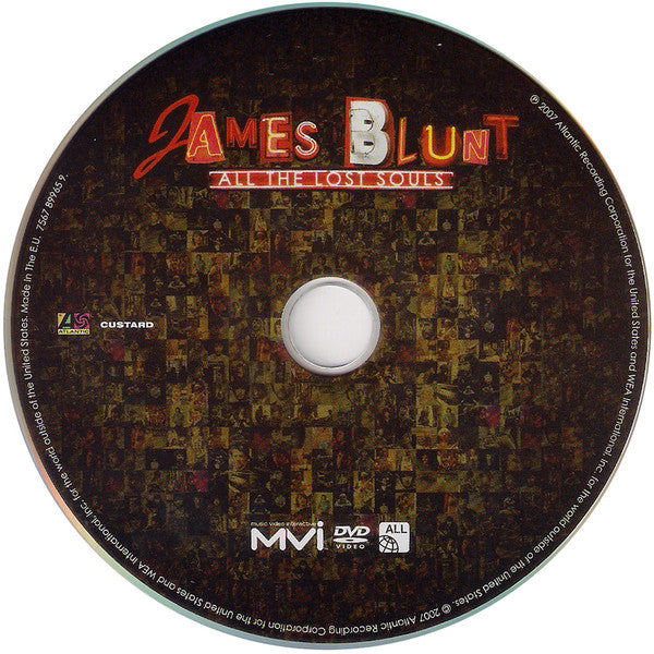 James Blunt - All the Lost Souls (UK Limited Edition CD & DVD) Mint