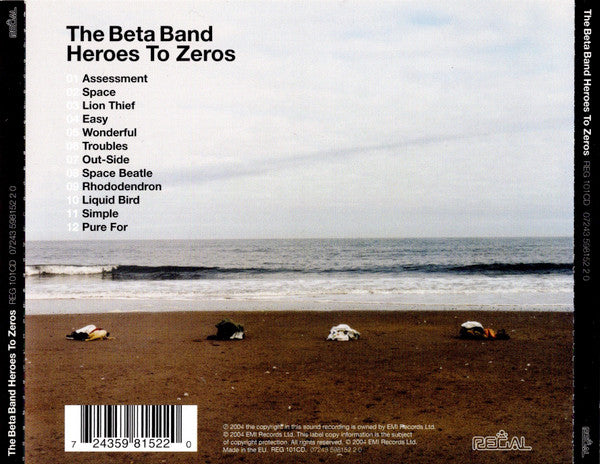 Beta Band - Heroes to Zeros (2004 CD) NM