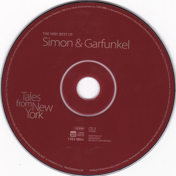 Simon & Garfunkel - The Very Best of [Tales from New York] (2000 DCD) Mint