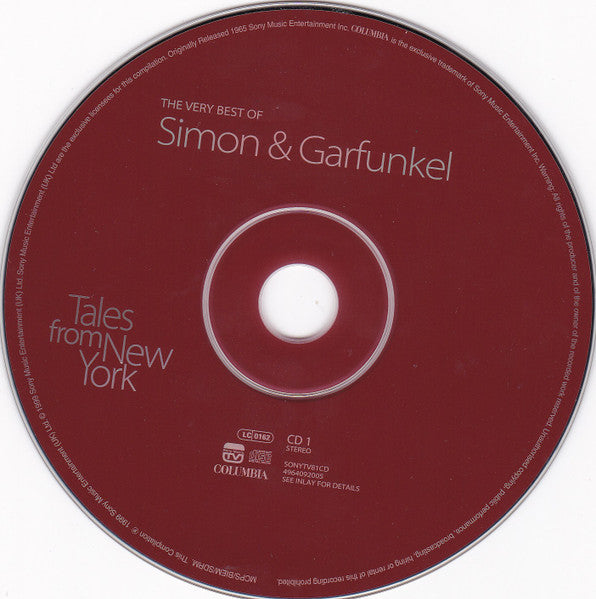Simon & Garfunkel - The Very Best of [Tales from New York] (2000 DCD) Mint