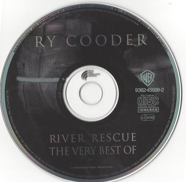 Ry Cooder - River Rescue ~ Very Best of (1994 Australian CD) NM