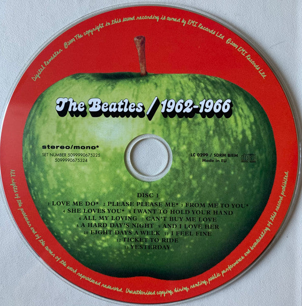 Beatles - 1962-1966 [Red] / 1967-1970 [Blue] (2010 Remastered 4CD Set) NM