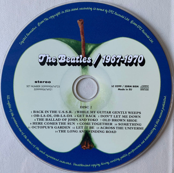 Beatles - 1962-1966 [Red] / 1967-1970 [Blue] (2010 Remastered 4CD Set) NM