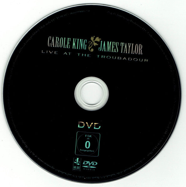 Carole King & James Taylor - Live at the Troubadour (CD+5.1 DVD) NM