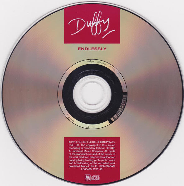 Duffy - Endlessly (2010 CD) VG+