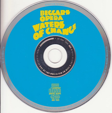 Beggars Opera - Waters of Change (2005 Germany CD) Mint