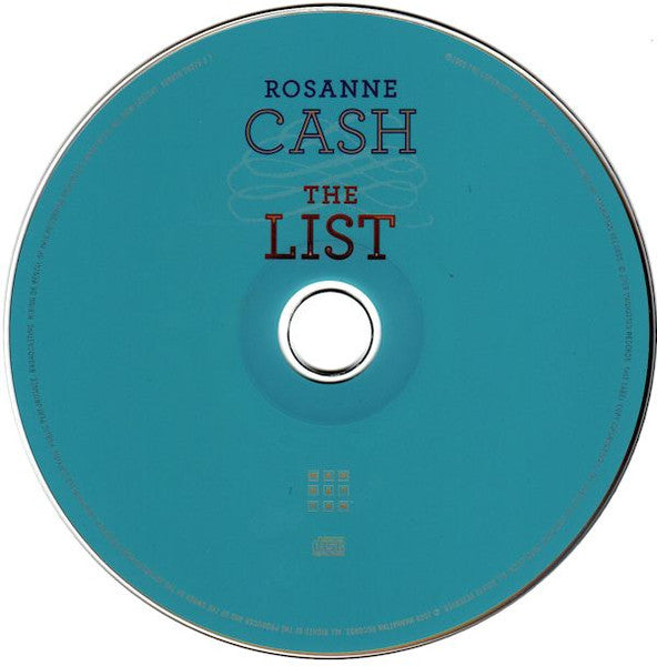 Rosanne Cash - The List (2009 CD) VG+