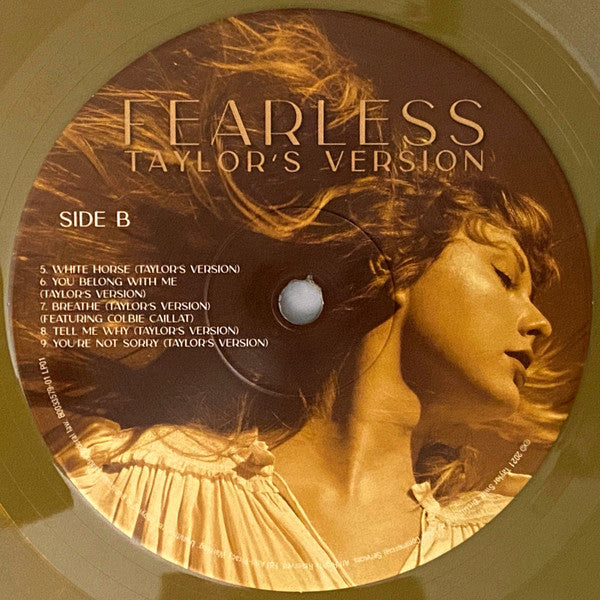 Taylor Swift - Fearless ~ Taylor's Version (Triple Gold Vinyl LP) Sealed