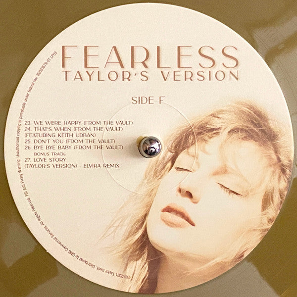 Taylor Swift - Fearless ~ Taylor's Version (Triple Gold Vinyl LP) Sealed