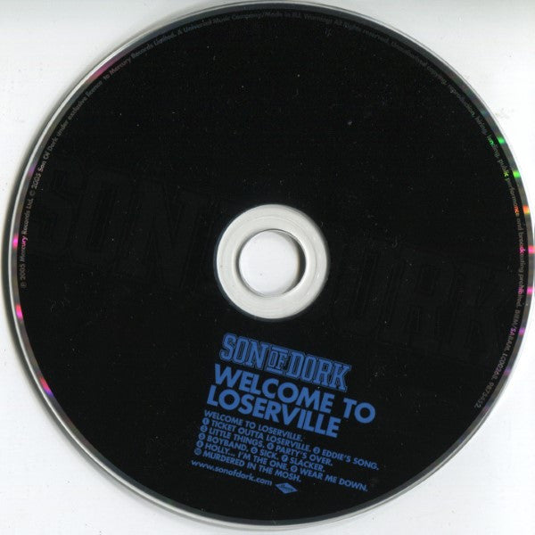 Sons of Dork - Welcome to Loserville (2005 Special Edition CD) NM