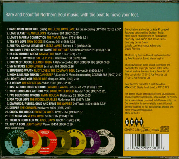 Various - Northern Soul's Classiest Rarities Vol.4 (2010 Kent CD) VG+