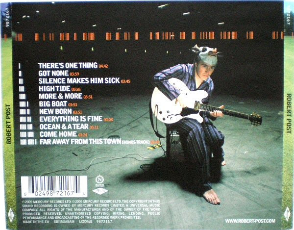 Robert Post - Self Titled (2005 CD) Mint