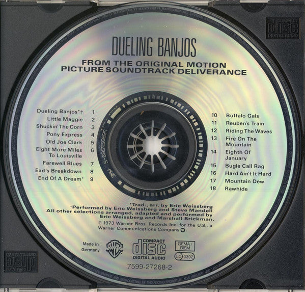 Eric Weissberg - Deliverance ~ Dueling Banjos Soundtrack (Rare CD) NM